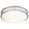 Access Lighting Solero III, LED Flush Mount, Brushed Steel Finish, Acrylic Lens Acrylic 20506LEDD-BS/ACR - alternate 1